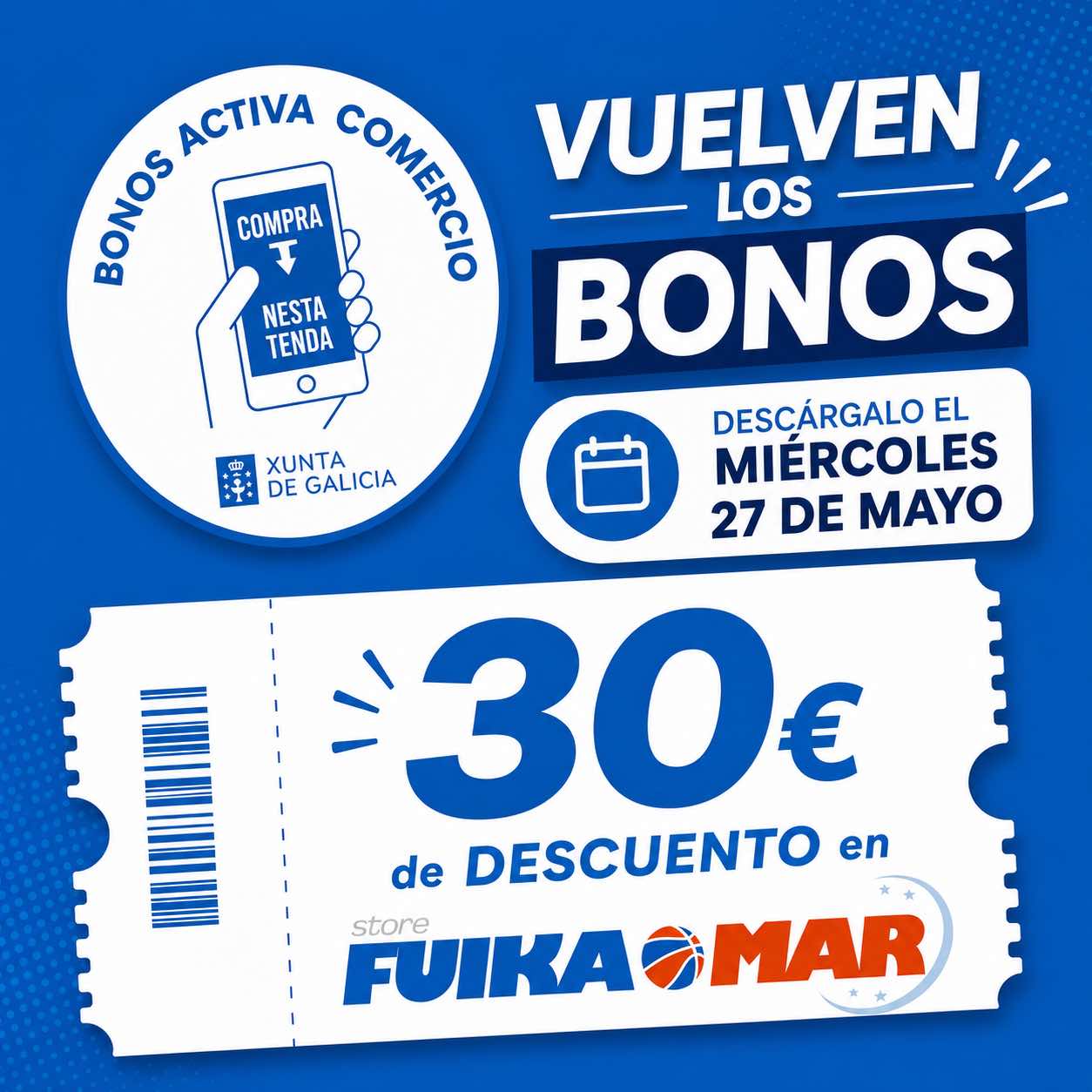 Tienda de baloncesto - bono activa comercio